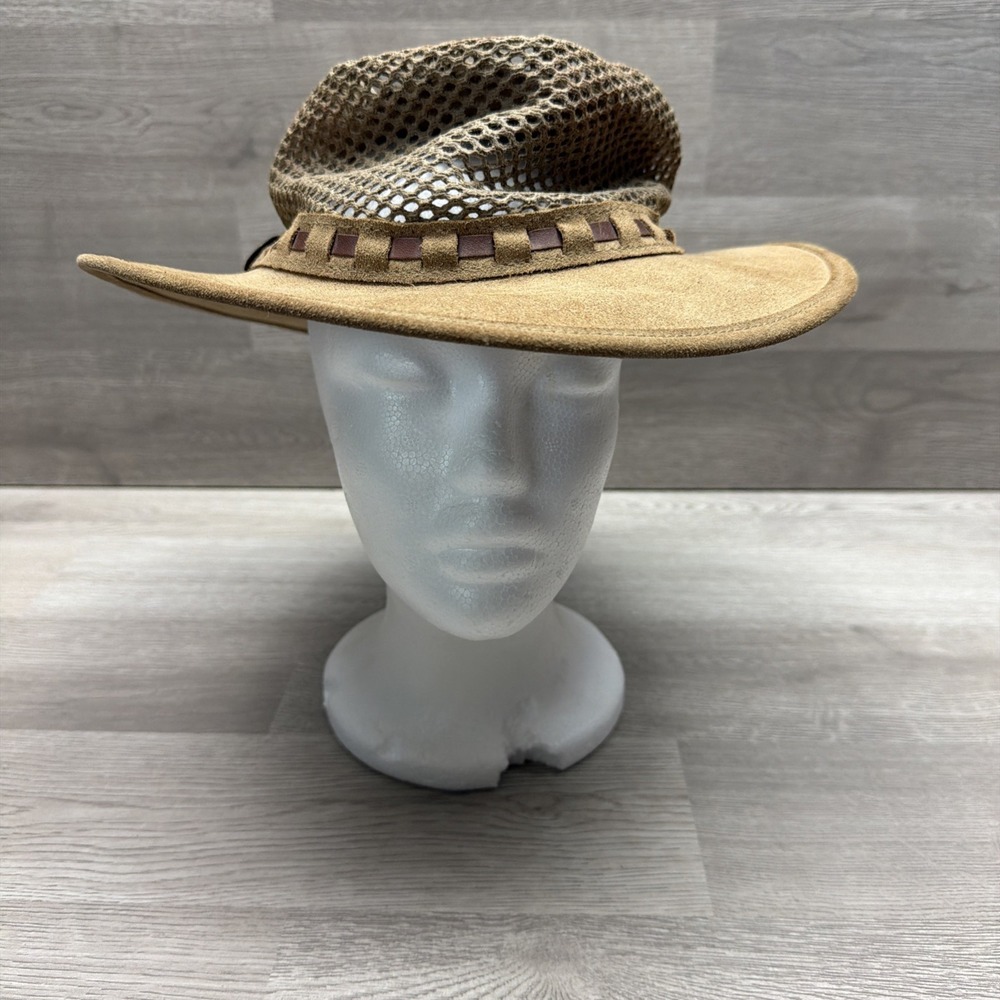 SELKE ROGUE‎ The Original Handcrafted Hat Outdoor Leather Gear Breezy Safari L
